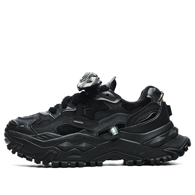 (WMNS) FILA FUSION Bianco Sneakers 'Black' T12W241121FBM