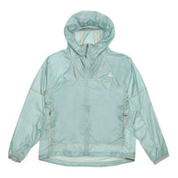 Nike ACG Cinder Cone Pattern Splicing Solid Color Zipper Hooded Jacket Green DB0979-014