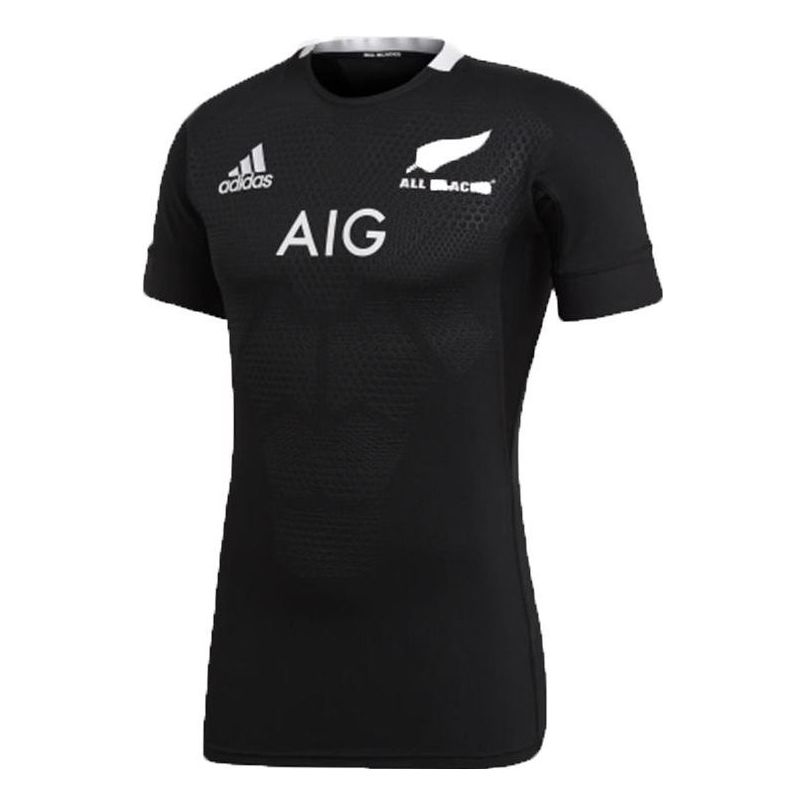 adidas All Blacks Home Performance Jersey 'Black White' CW3130