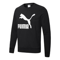 PUMA Classics Casual Printing Round Neck Black 599296-01