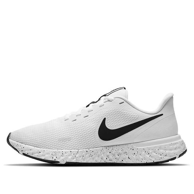 (WMNS) Nike Revolution 5 White/Black DJ6009-100