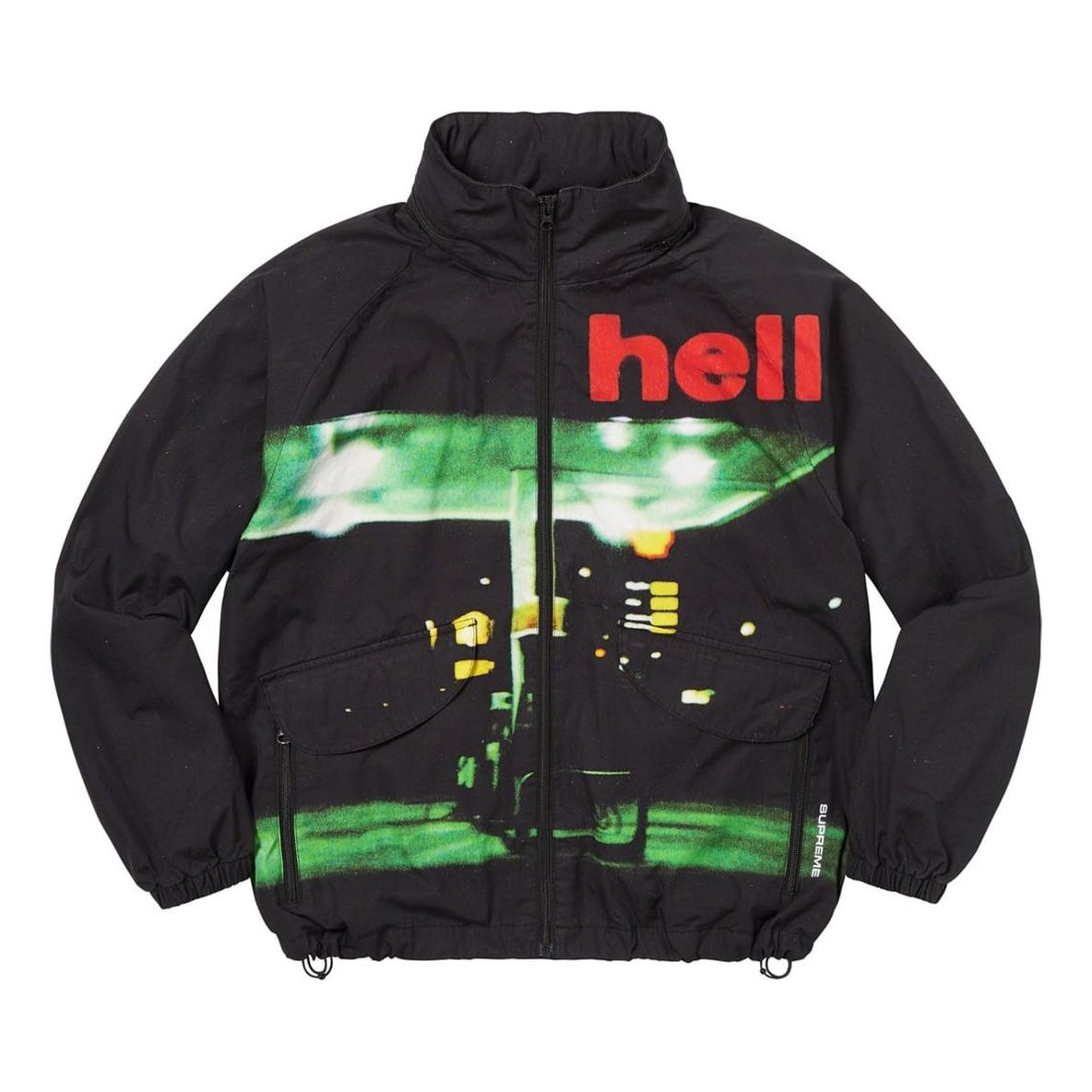 Supreme FW23 Week12 FW23 High Density Cotton Jacket 'Black' SUP-FW23-191
