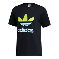 adidas originals Men s Road to Tokyo Trefoil Crew Neck Black GL5138