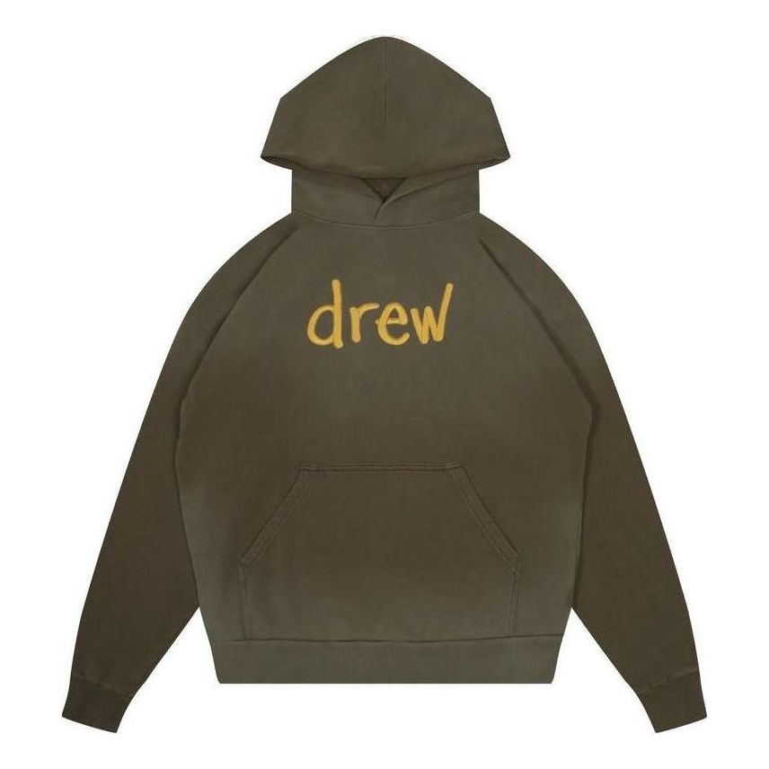 Drew House Scribble Oversized Hoodie 'Olive Green' DR-FW22-106