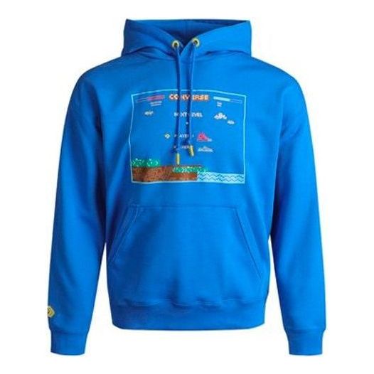 Converse Video Game Graphic Hoodie 'Blue' 10022413-A02