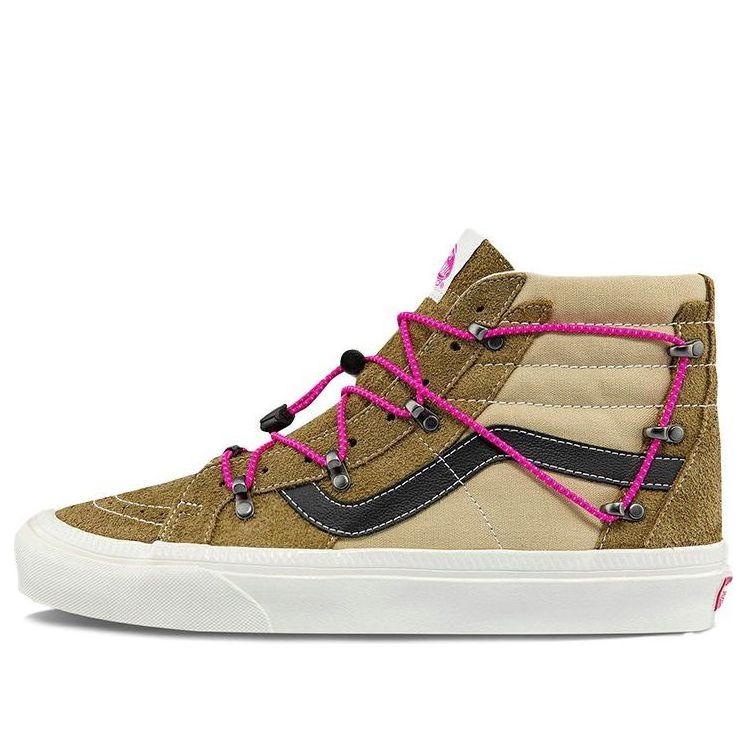 Vans Unisex SK8-HI Echo DX Sneakers Brown VN0A7Q5OB75