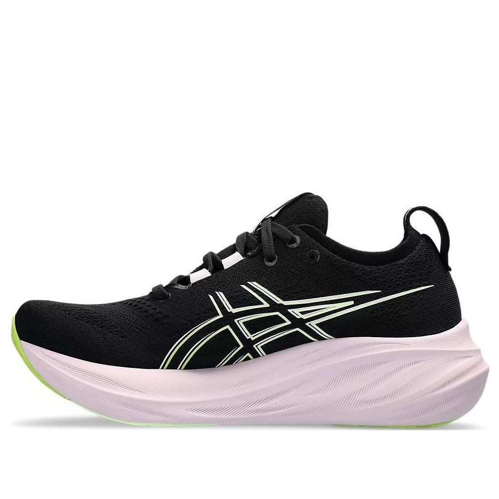 (WMNS) ASICS Gel-Nimbus 26 'Black Neon Lime' 1012B601-004