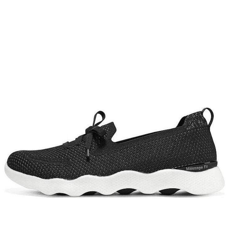 (WMNS) Skechers Massage Fit Lite 'Black' 137970-BKW