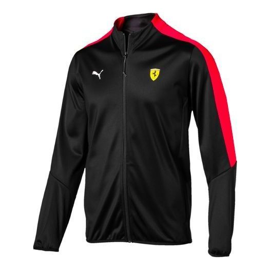 PUMA Scuderia Ferrari T7 Track Jacket 'Black' 576701-02