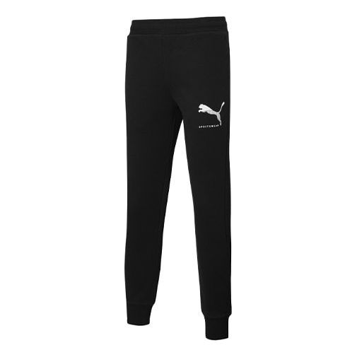 PUMA Classics Track Pants 'Black White' 586544-51