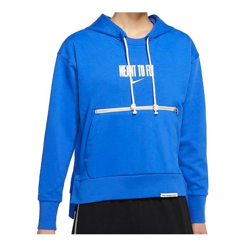 (WMNS) Nike Standard Issue Hoodie 'Navy' CZ6601-405