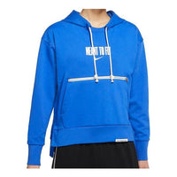 (WMNS) Nike Standard Issue Hoodie 'Navy' CZ6601-405