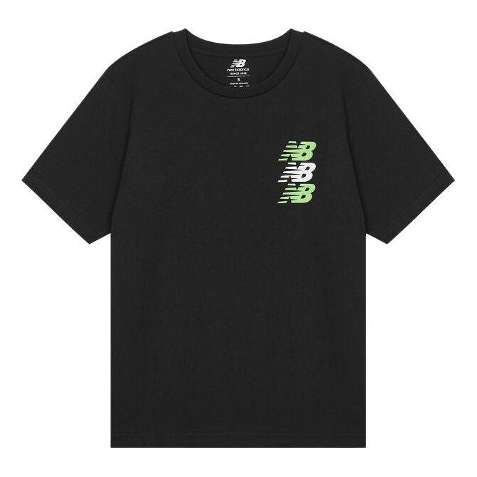 New Balance Triple Logo T-shirt 'Black' MT21905-BK