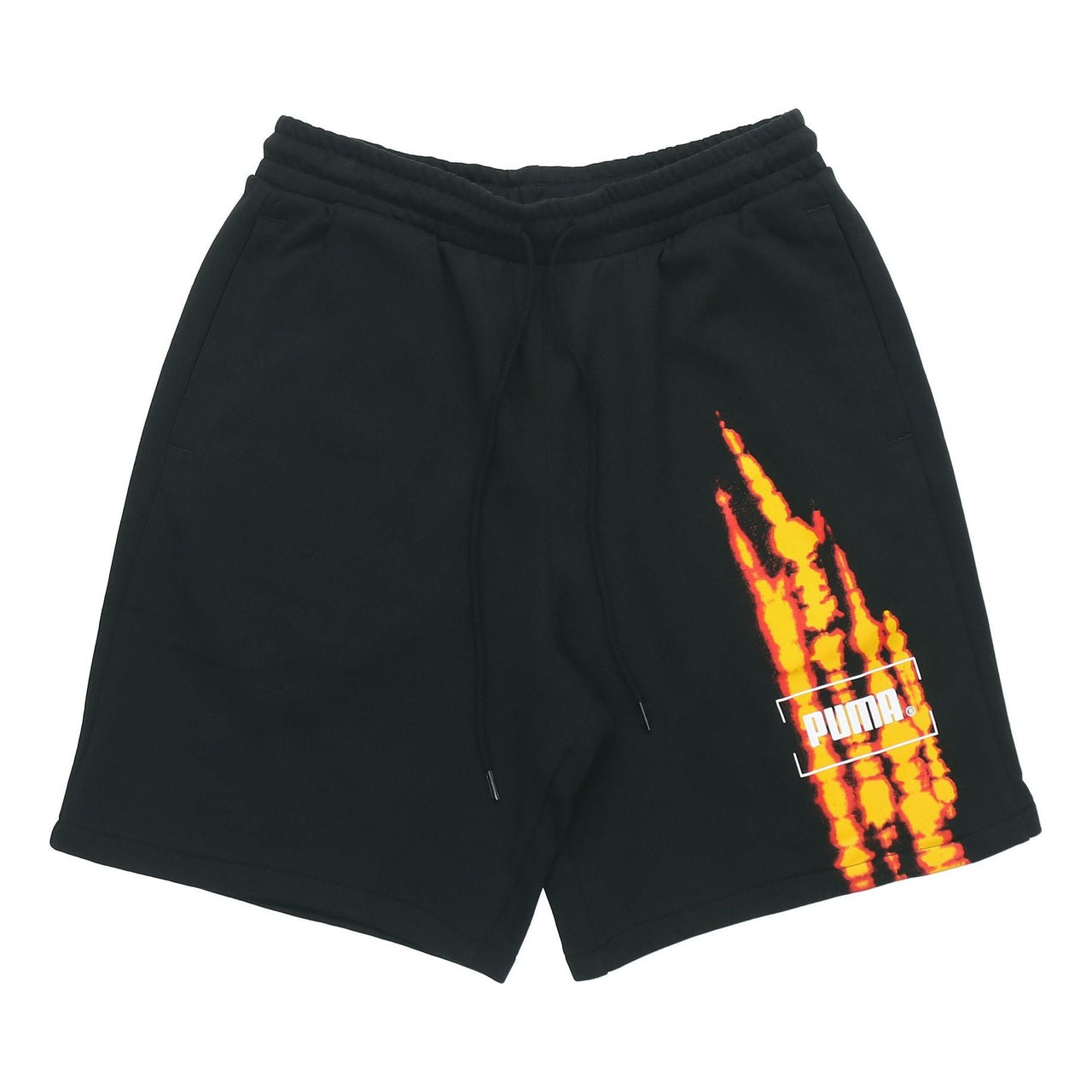 Men's PUMA Casual Breathable Knit Shorts Black 598500-01
