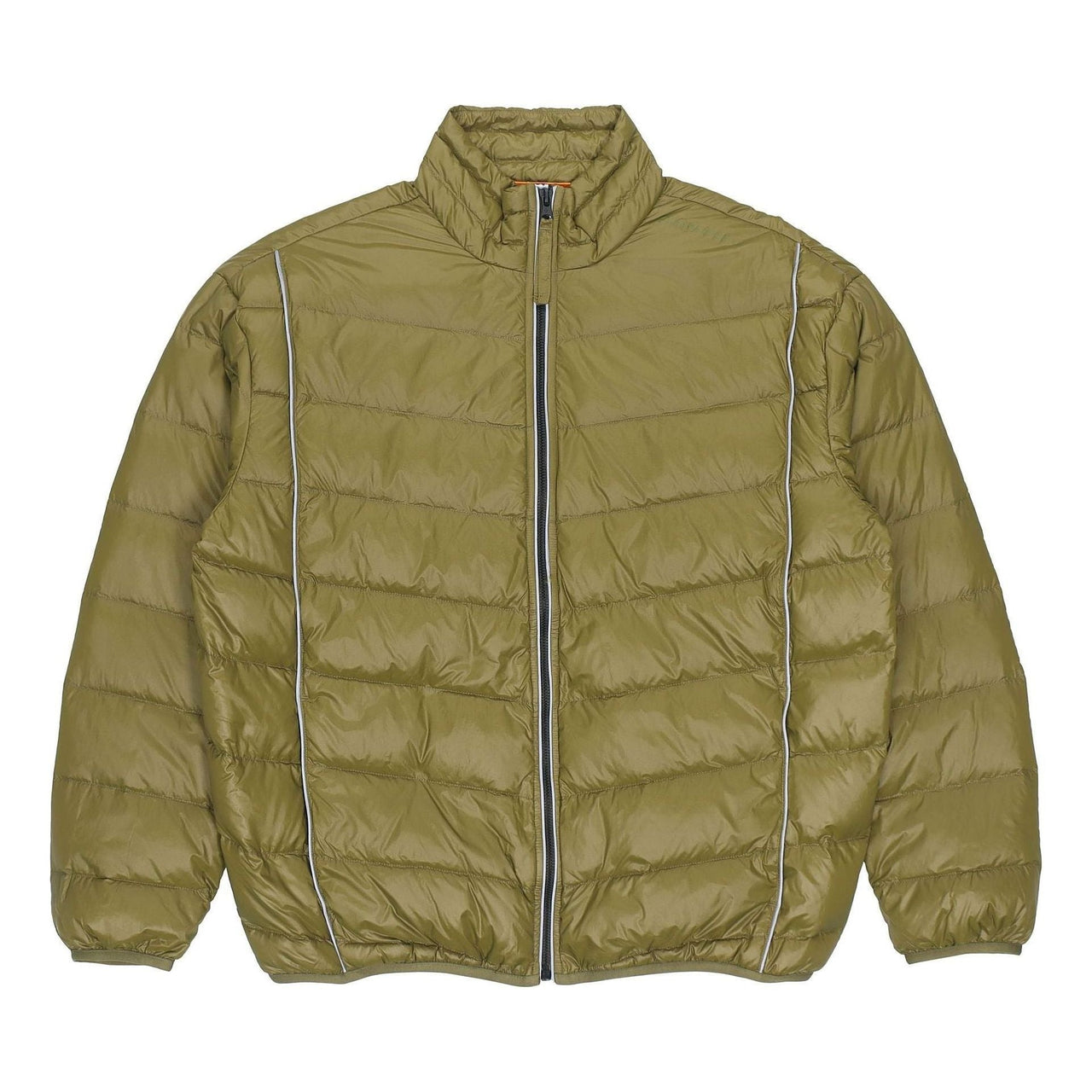 Converse Stand Collar Light Puffer Jacket 'Olive Green' 10020671-A02