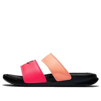 (WMNS) Nike Benassi Duo Ultra Slide 'Racer Pink Sunset Glow' 819717-602
