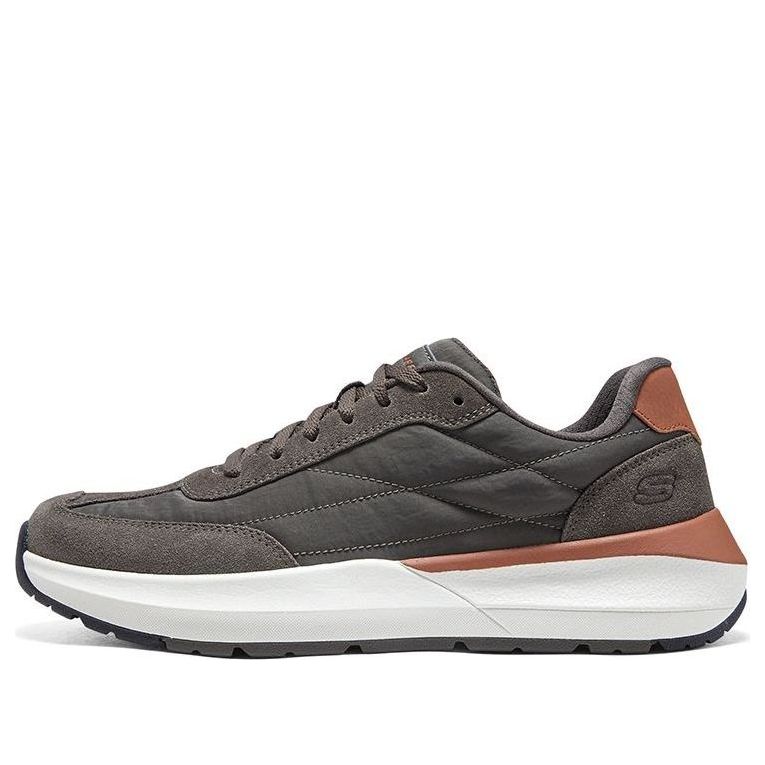 Skechers Geox Terrestre Shoes 'Dark Brown Orange' 210613-OLV