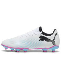 PUMA Future 7 Play FG/AG 'White Black Pink' 107723-01