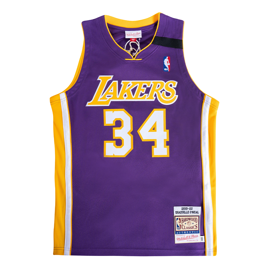 Mitchell & Ness NBA Swingman Jersey Lakers 99-00 Shaquille ONeal Away AJY4CP18186-LALPURP99SON