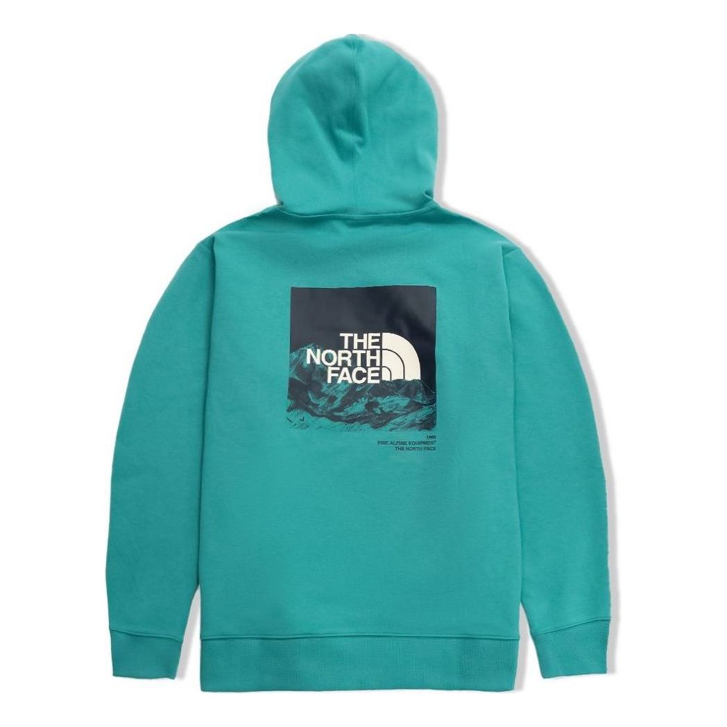 THE NORTH FACE SS22 Logo Hoodie 'Teal' NF0A5JZL-ZCV