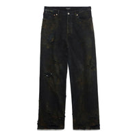 Balenciaga Super Destroyed Baggy Pants 'Black' 745248TBP471363