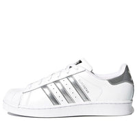 (WMNS) adidas Superstar 'White Silver Metallic' AQ3091