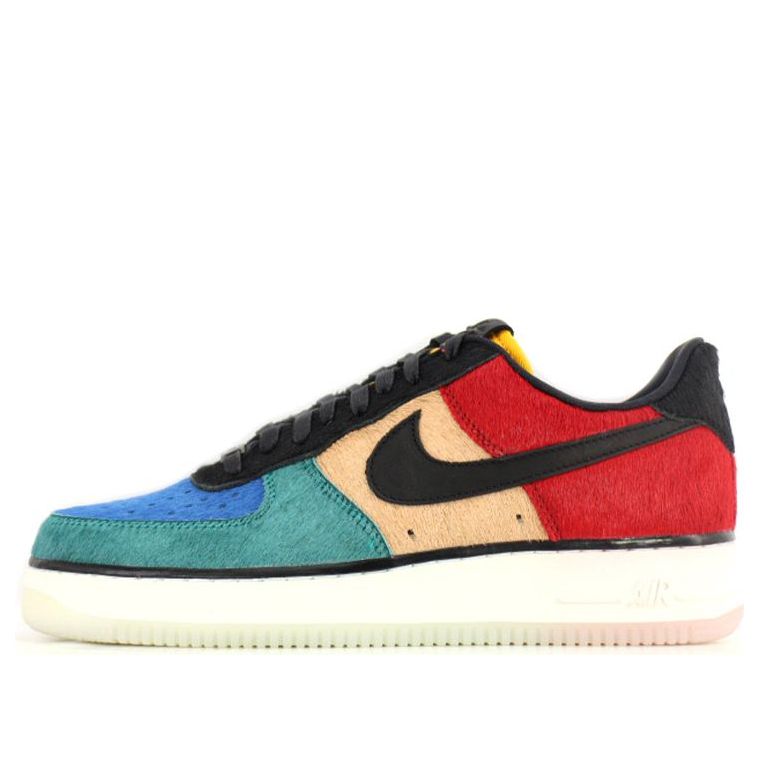 (WMNS) Nike Air Force 1 '07 Premium 'Red Blue Black' 616725-400