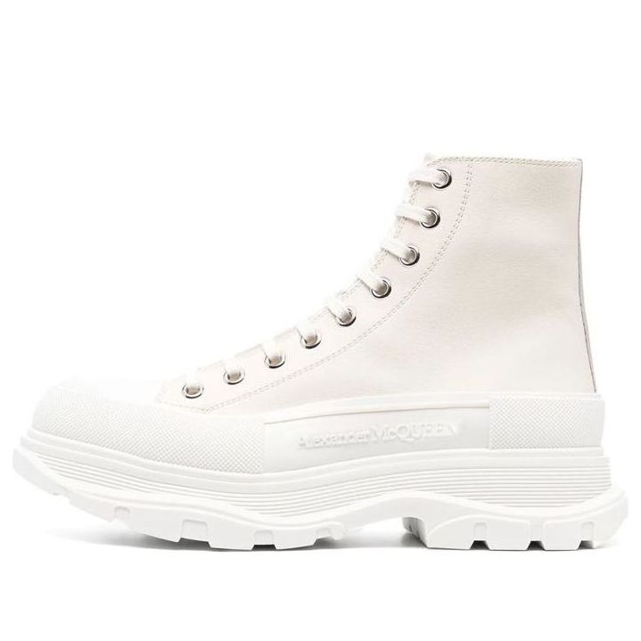 Alexander McQueen Tread Slick Boots 'Cream White Beige' 705661WHZ627701