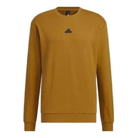adidas Tech Graphic Crew 'Tan' IP4962