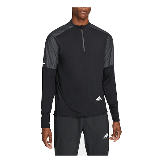 Nike Dri-fit Trail Running Quick Dry Environmental Friendly Gym Clothes Black DD5709-010