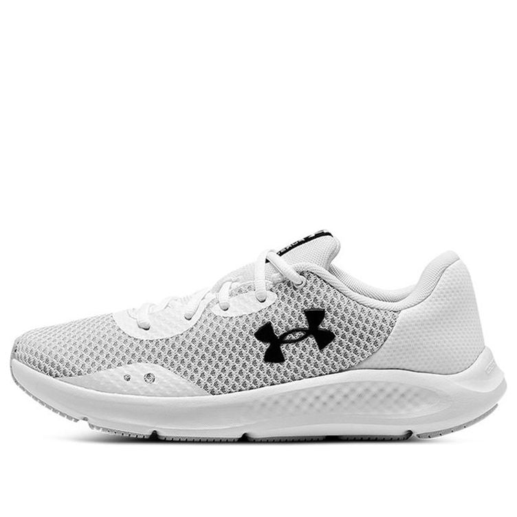 (WMNS) Under Armour Charged Pursuit 3 'White Black' 3024889-100