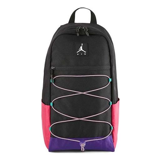 Air Jordan Jan All Grounds Backpack 'Black Pink Purple' 9A0483-023