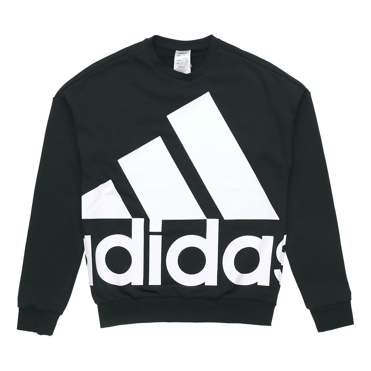 adidas M FAV BL SWT Round Neck Athleisure Casual Sports Pullover Black GK0617