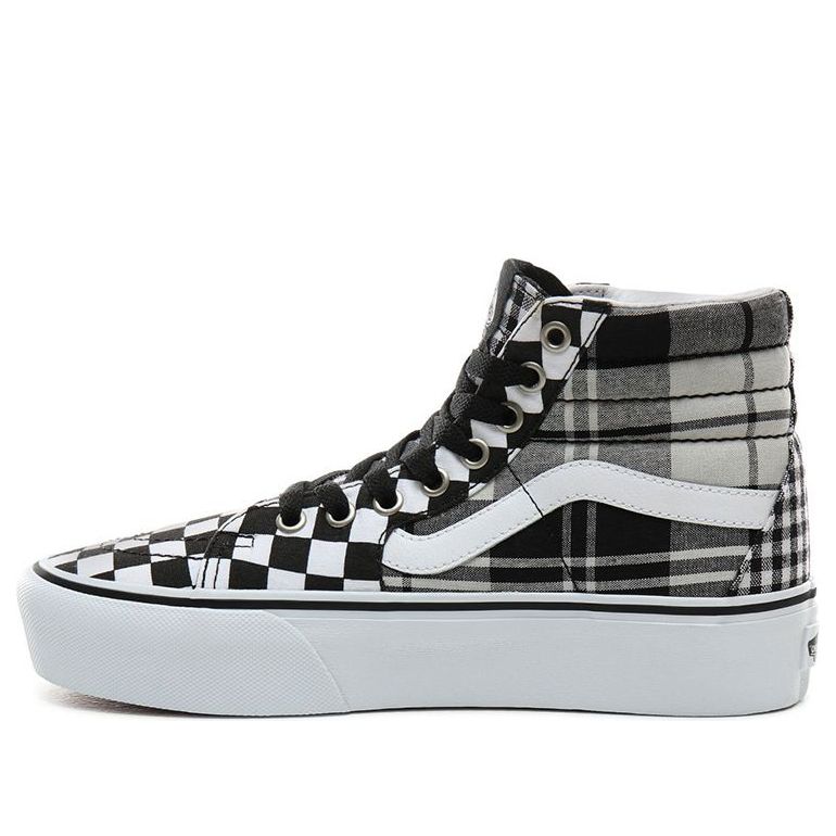 Vans SK8-HI Platform 'Plaid Checkerboard' VN0A3TKNVYD
