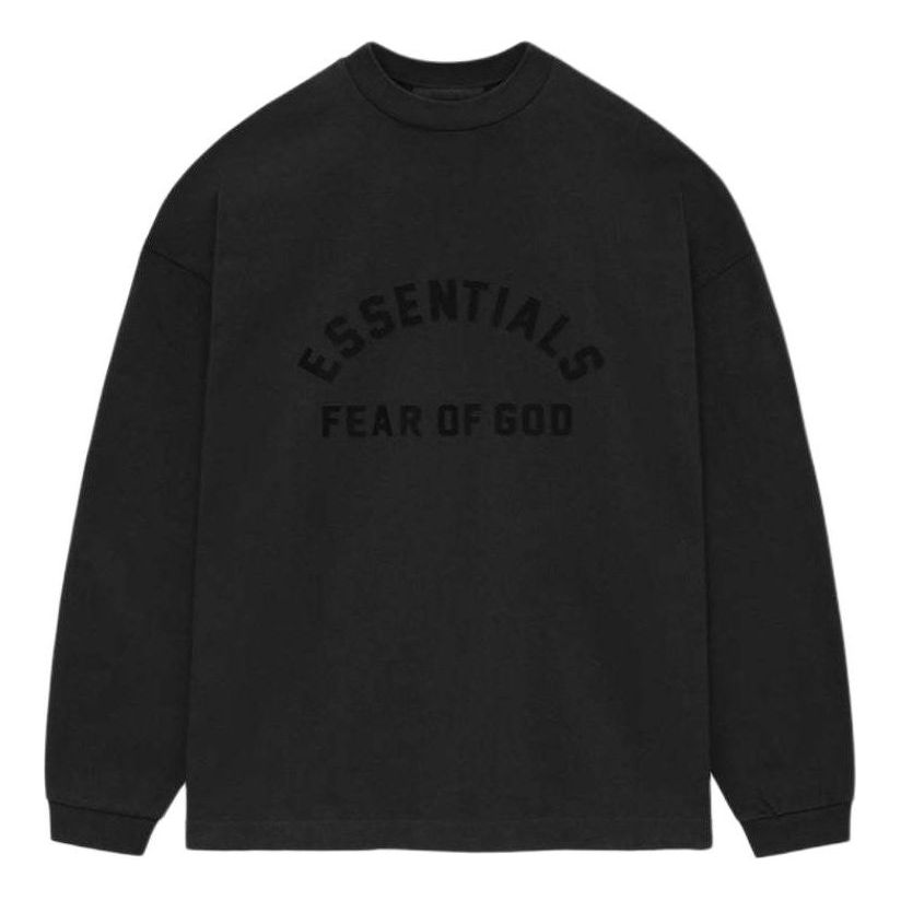 Fear of God Essentials Heavy Long-Sleeve T-shirt 'Black' 125SU242010F