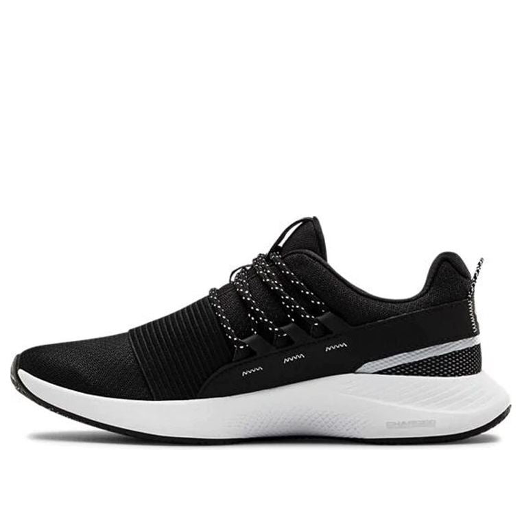 (WMNS) Under Armour Charged Breathe Lace 'Black White' 3022584-001