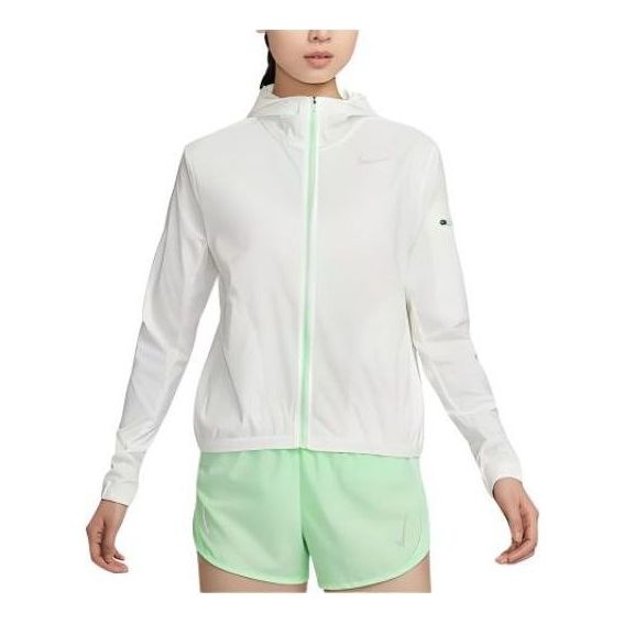 (WMNS) Nike Impossibly Light Waterproof Running Hooded Jacket (Asia Sizing) 'White' HJ3948-133