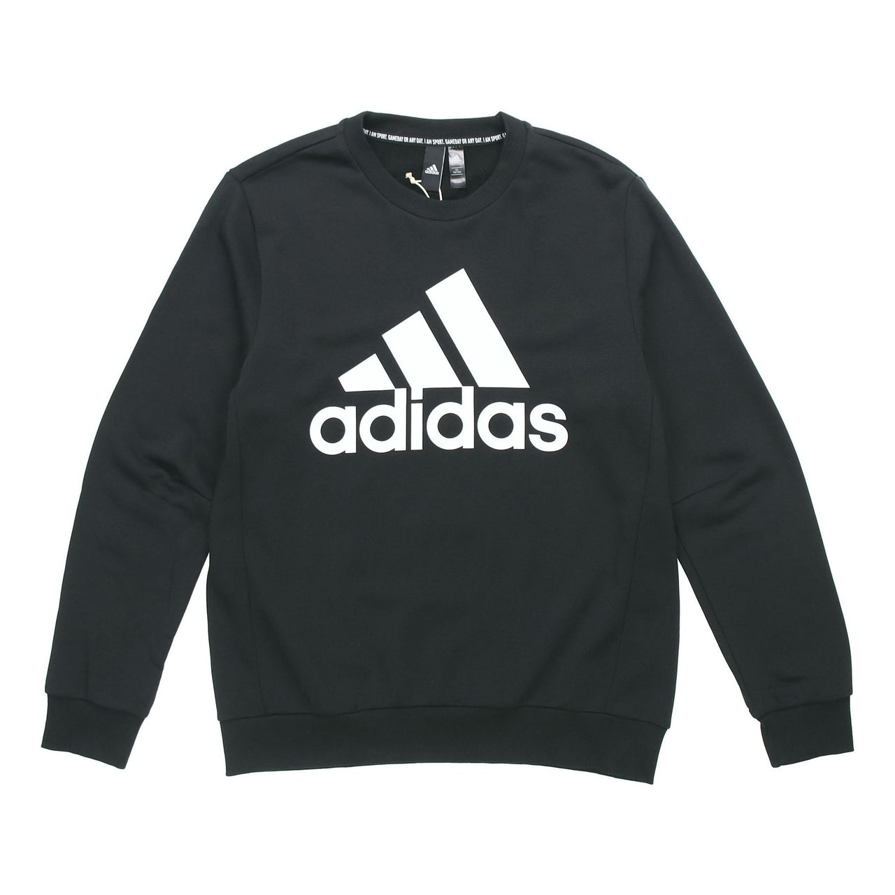 adidas MH BOS CREW FT Round Neck Pullover Black DT9941