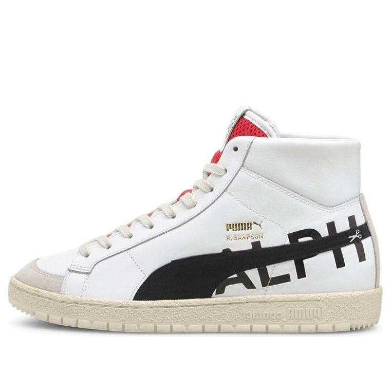 PUMA Ralph Sampson 70 Mid Draft 'White Black Red' 381199-01