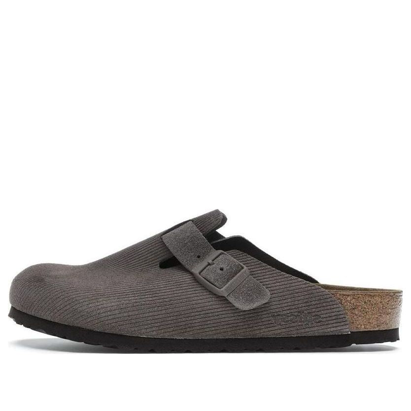 Birkenstock x Stussy Boston Clogs 'Anthracite' 1016811