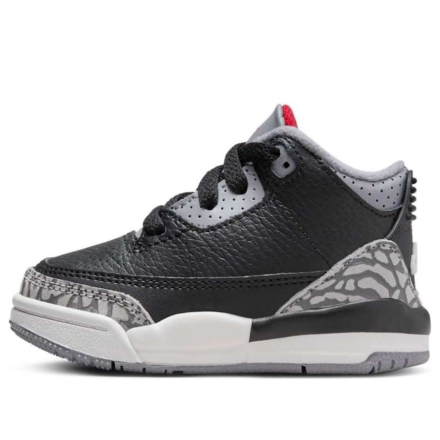 (TD) Air Jordan 3 OG 'Black Cement' 2024 DM0968-010