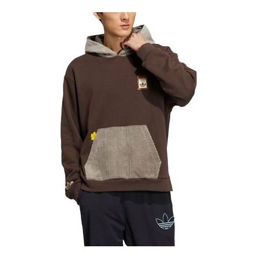 adidas originals x Melting Sadness Hoodie 'Brown' HY4187
