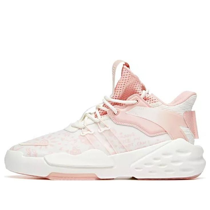 (WMNS) ANTA Overbearing Mid Top 'White Pink' 922038066-2
