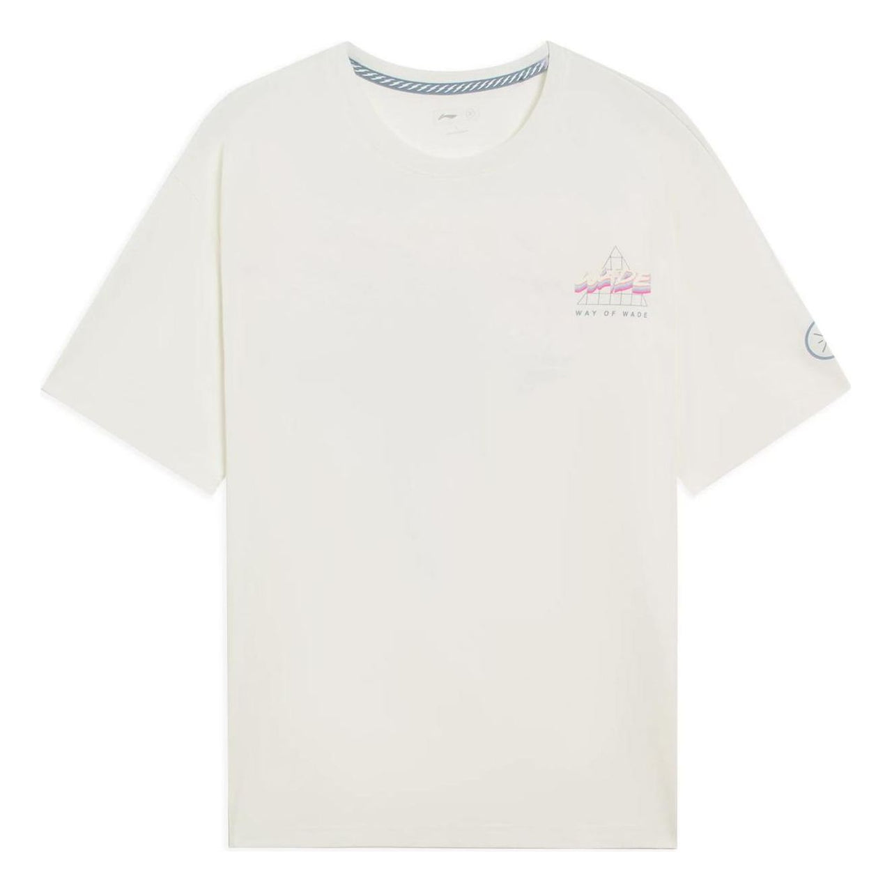 Li-Ning Way Of Wade Graphic T-shirt 'Creamy White' AHSS783-4