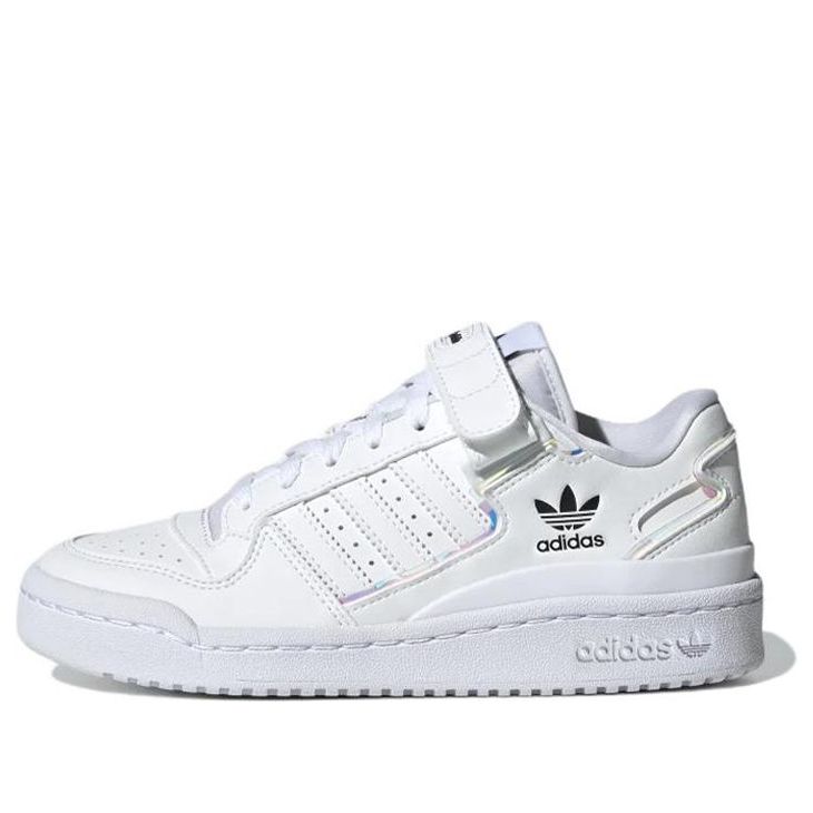 (GS) adidas Forum Shoes 'White Iridescent' GY9249