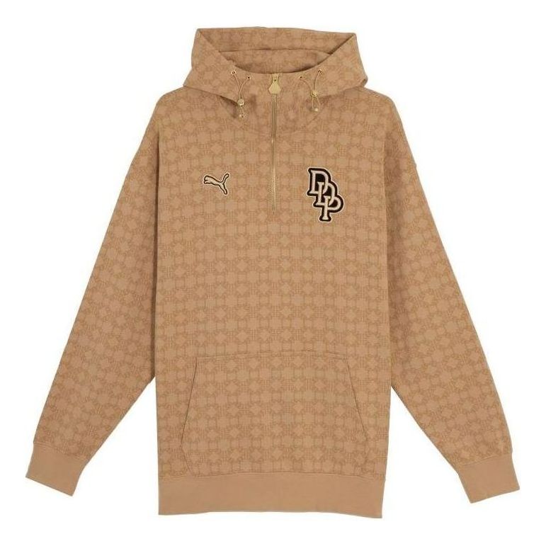 PUMA X Dapper Dan Hoodies 'Beige' 539806-89