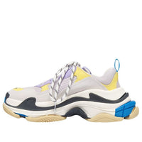 (WMNS) Balenciaga Triple S 'Purple Yellow' 524039W09OM9465