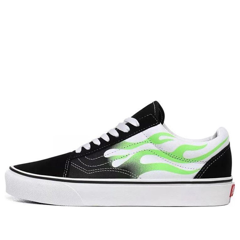 Vans Old Skool 'Flame Black White' VN0A4U3BXEY