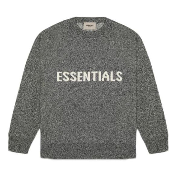 Fear of God Essentials SS20 Graphic Logo Sweater 'Dark Grey' FOG-SS20-266