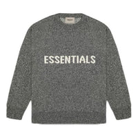 Fear of God Essentials SS20 Graphic Logo Sweater 'Dark Grey' FOG-SS20-266